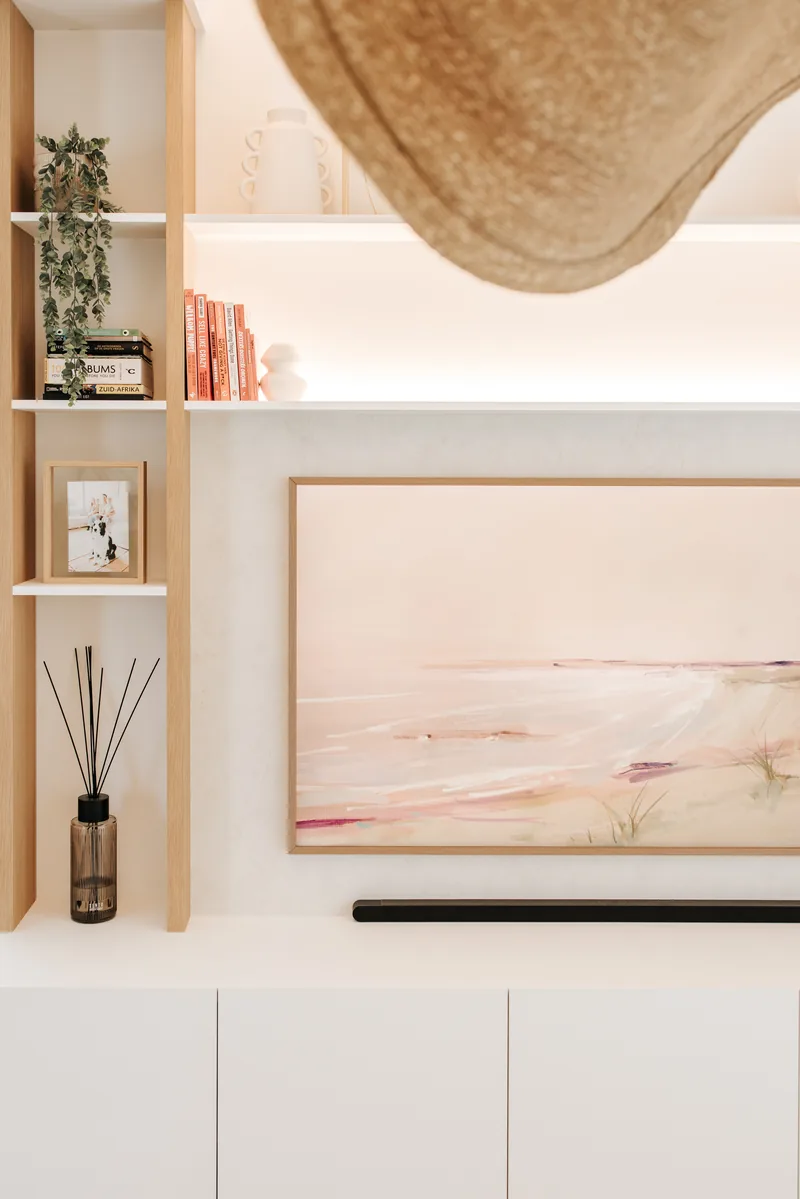 Detail tv-hoek · interieurproject The Next Plan