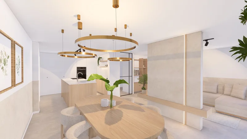 Visualisatie Appartement Veerle
