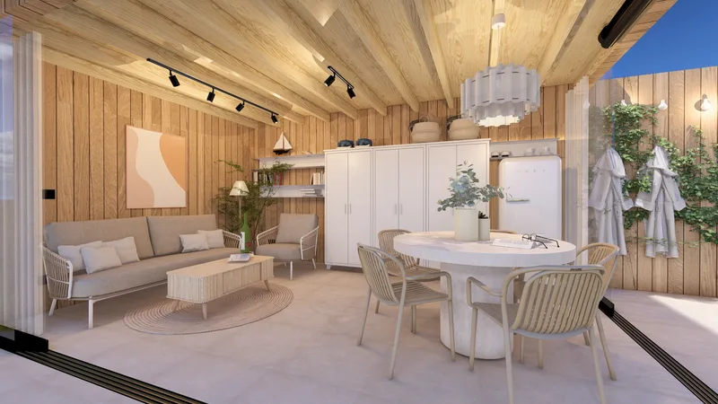 Visualisatie Poolhouse Schoot