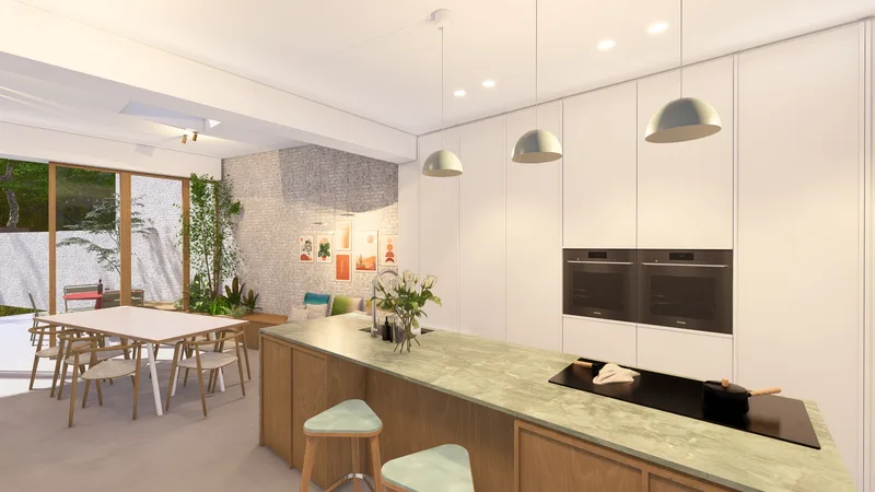 Visualisatie Rijwoning Tessenderlo