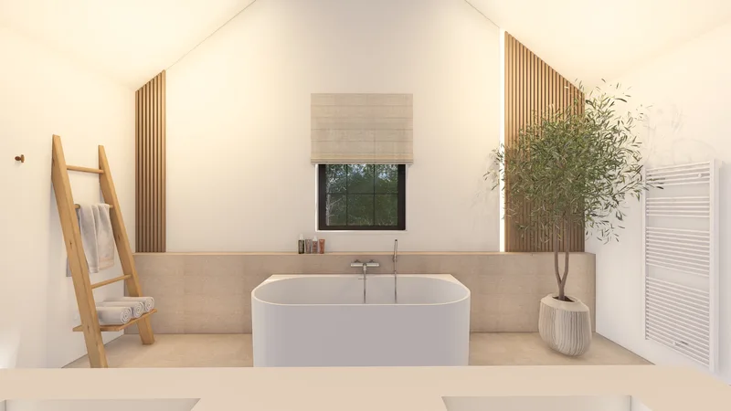 Visualisatie Woning Geel