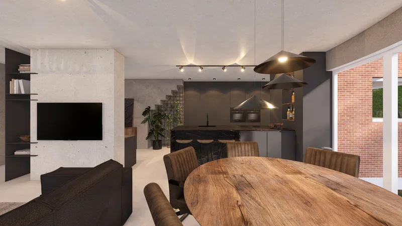 Visualisatie Woning Winkelomheide